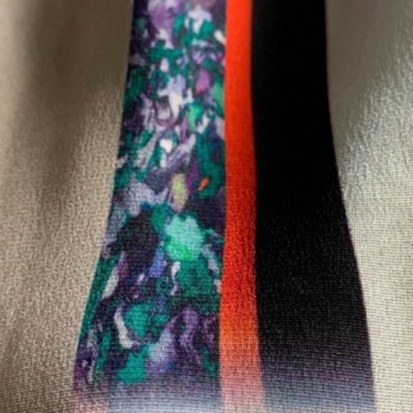 Kobi Halperin Silk Halter Dress with Gradient Design - Picture 12 of 16